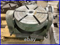 Precision Tilting Rotary Table 12 Diameter Horizontal or Vertical Configuration