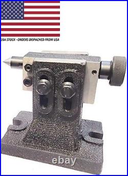 Quality Adjustable Tailstock for HV8 Rotary Table -USA Fulfilled