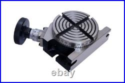 Quality Precision Horizontal Vertical Milling Indexing 4/ 100 Rotary Table w