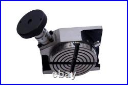 Quality Precision Horizontal Vertical Milling Indexing 4/ 100 Rotary Table w