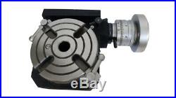 ROTARY TABLE 100MM/4 WITH 100MM ROTARY VICEused in both horizontal & vertical