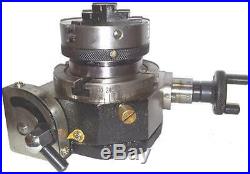 ROTARY TABLE 3-4 slots with 2.1/2 SELF CENTRING CHUCK HORIZONTAL VERTICAL