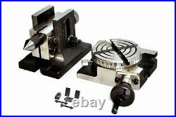 ROTARY TABLE 3 / 75mm WITH TAILSTOCK & M6 CLAMPING KIT