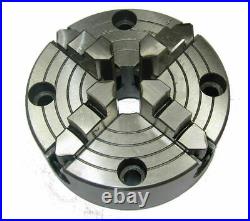 ROTARY TABLE 4/100mm WITH 100mm 4 JAW INDEPENDENT CHUCK & BACKPLATE