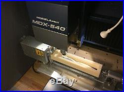Roland MDX-540 with 4th axis Rotary