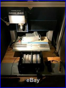 Roland MDX-540 with 4th axis Rotary