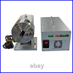 Rotary Axis Rotary Chuck Rotating Shaft with Driver for Laser Marking Machine