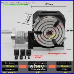 Rotary Dividing Heads Vertical and Horizontal Dividing Plate Milling Machine