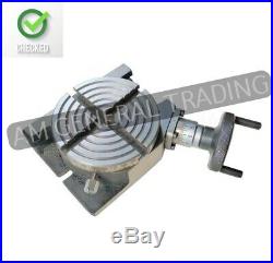 Rotary Table 100 mm 4 Inch With Rotary Vice 100 mm With Horizontal And Vertical