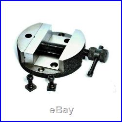 Rotary Table 100 mm 4 in With 50 mm Mini Lathe Scroll Chuck And Rotary Vice 4 in