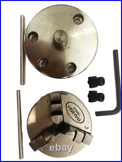 Rotary Table 3Inch 80mm Horizontal And Vertical + Chuck All Sizes Combo USA Rotary Table 3Inch 80mm Horizontal And Vertical + Chuck All Sizes Combo USA
