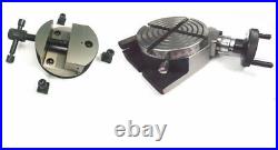 Rotary Table 3 / 75 MM + Rotary Table Vice Used In Both Horizontal & Vertical