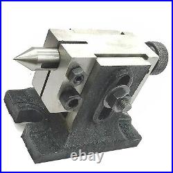 Rotary Table 3 80mm Horizontal Vertical Low Profile With Single Bolt Tailstock