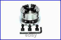 Rotary Table 3/80mm With 70mm Independent Chuck & Backplate