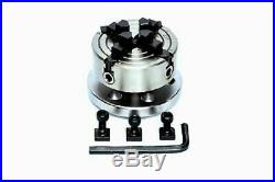 Rotary Table 3/80mm With 70mm Independent Chuck & Backplate