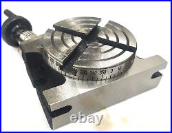 Rotary Table 3 Inch 75Mm Horizontal & Vertical Model- Milling Machine 4 Slots