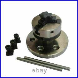Rotary Table 3 Inch 80 mm with 50 mm Self Centering Lathe Chuck