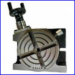 Rotary Table 3 inch 80mm & Suitable Single Bolt Tailstock 65mm chuck& Backplate