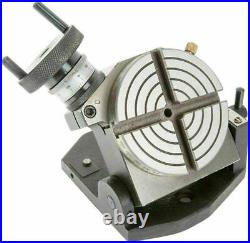 Rotary Table 4 / 100MM (4 Slot) Suitable Horizontal Vertical