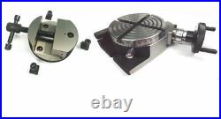 Rotary Table 4 / 100 MM + Rotary Table Vice Used In Both Horizontal & Vertical