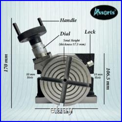 Rotary Table (4/100 mm Regular with M6 Clamp Kit) Rotary Table (4/100 mm Regular with M6 Clamp Kit)