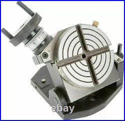 Rotary Table 4/100 mm Tilting Horizontal And Vertical