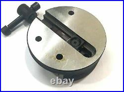 Rotary Table 4/100 mm with Round Vice + T nuts- Milling Metalworking Machine
