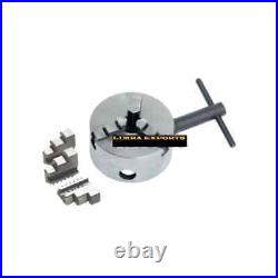 Rotary Table 4 / 100mm Horizontal Vertical + 80mm 3 Jaws self centering Chuck