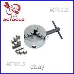 Rotary Table 4 / 100mm Horizontal Vertical + 80mm 3 Jaws self centering Chuck