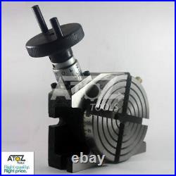 Rotary Table 4 / 100mm Horizontal and vertical model + 80MM ROUND VICE ATOZ