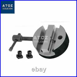 Rotary Table 4 / 100mm Horizontal and vertical model + 80MM ROUND VICE ATOZ