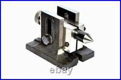 Rotary Table 4/100mm With 65mm Mini Scroll Lathe Chuck & Single Bolt Tailstock