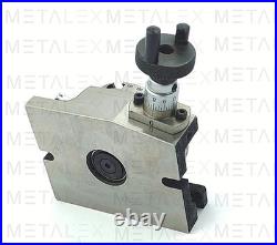 Rotary Table 4 4-Slot + 80mm Backplate + 70mm 4 Jaw Independent Chuck + Vise