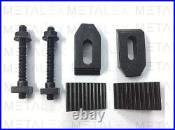 Rotary Table 4 4-Slot + 80mm Backplate + 70mm 4 Jaw Independent Chuck + Vise