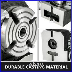 Rotary Table 4 4-Slot Horizontal Vertical Dividing Plates for Milling Machine