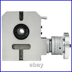 Rotary Table 4 4-Slot Horizontal Vertical Dividing Plates for Milling Machine