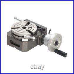 Rotary Table 4.5/16/110mm Horizontal & Vertical With Handle Gear Ratio 901