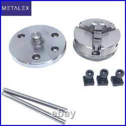Rotary Table 4 HV4 Model Horizontal And Vertical 100mm & 65mm 3 Jaw Lathe Chuck