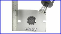 Rotary Table 4 Hor&Ver withh 80mm Self Centering Chuck with Backplate & Tailstock