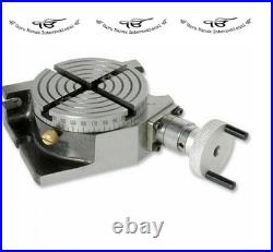 Rotary Table 4 Inch/100 mm Horizontal Vertical For Milling Premium Quality
