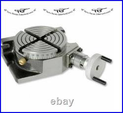 Rotary Table 4 Inch/100 mm Horizontal Vertical For Milling Premium Quality Rotary Table 4 Inch/100 mm Horizontal Vertical For Milling Premium Quality