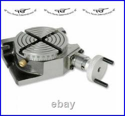 Rotary Table 4 Inch/100 mm Horizontal Vertical For Milling Premium Quality Rotary Table 4 Inch/100 mm Horizontal Vertical For Milling Premium Quality