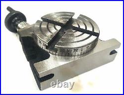 Rotary Table 4 Inch/100 mm Horizontal Vertical For Milling Premium Quality
