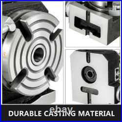 Rotary Table 4 Inch 100mm Horizontal Vertical For Milling 2 5 Inch 10mm 4 Slot