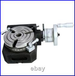 Rotary Table 4 Inch 110mm 3 Slots MODEL HV4 With Center Bore MT2 USA STOCKIST Rotary Table 4 Inch 110mm 3 Slots MODEL HV4 With Center Bore MT2 USA STOCKIST