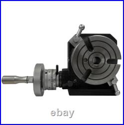 Rotary Table 4 Inch 110mm 3 Slots MODEL HV4 With Center Bore MT2 USA STOCKIST Rotary Table 4 Inch 110mm 3 Slots MODEL HV4 With Center Bore MT2 USA STOCKIST