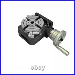 Rotary Table 4 Inch 110mm 4 Slots MODEL HV4 With Center Bore MT2 USA STOCKIST