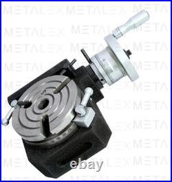 Rotary Table 4 Inch 110mm 4 Slots MODEL HV4 With Center Bore MT2 USA STOCKIST