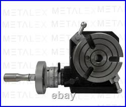 Rotary Table 4 Inch 110mm 4 Slots MODEL HV4 With Center Bore MT2 USA STOCKIST