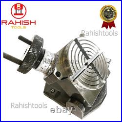 Rotary Table 4'' Inch Tilting 100mm 4 slot For Milling Machine USA Shipping